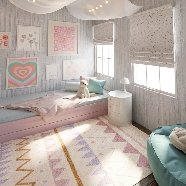 Kinderzimmer im Stil Boho