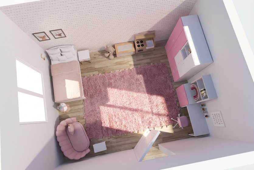 Kinderzimmer im Stil Boho