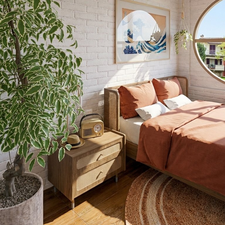 Boho bedroom