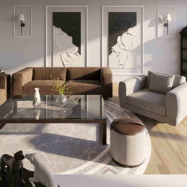 Traditional living room