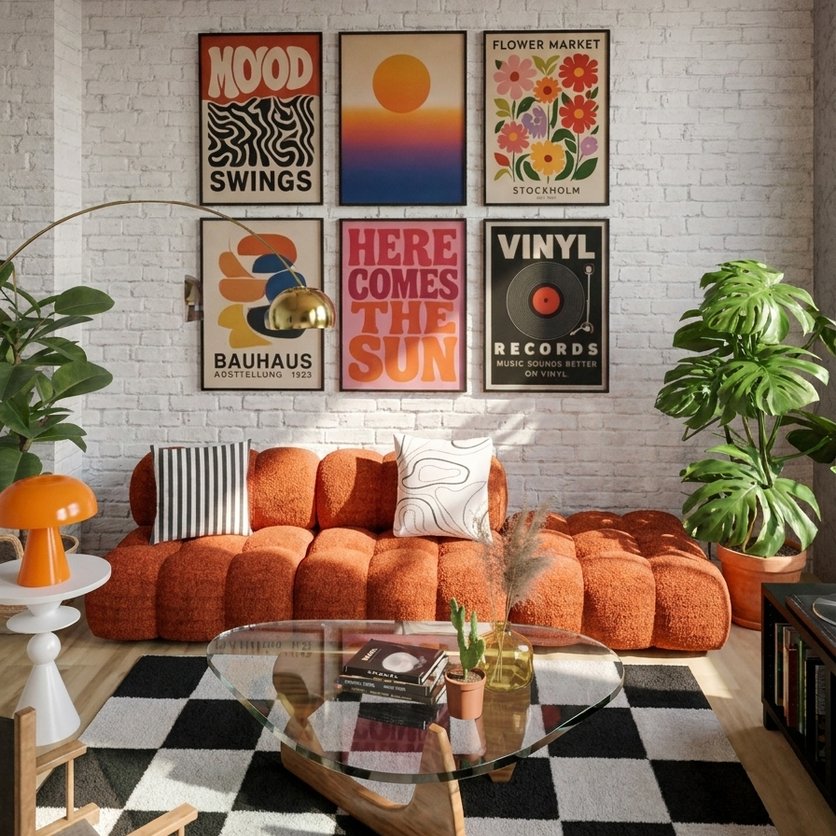 Boho living room