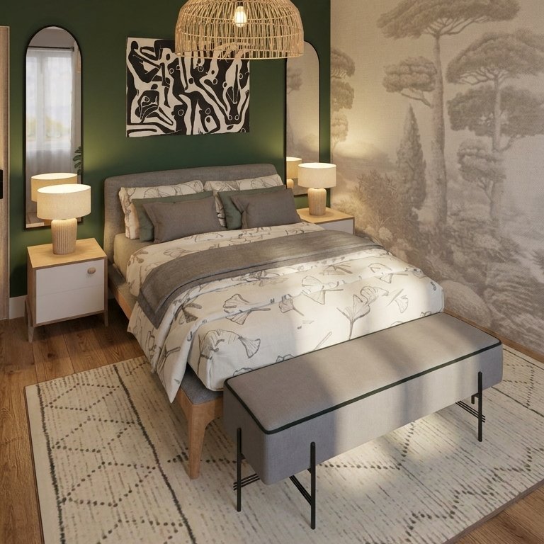 Boho bedroom