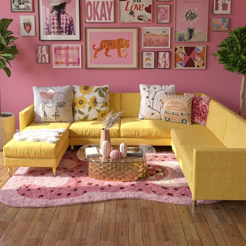 Boho living room