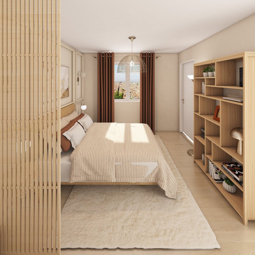 Traditional bedroom
