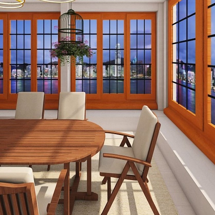 salle à manger : style Contemporain