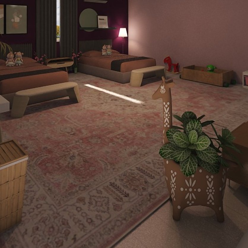 Kinderzimmer im Stil Boho