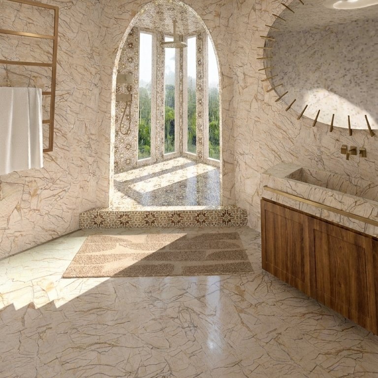 Traditional bathroom