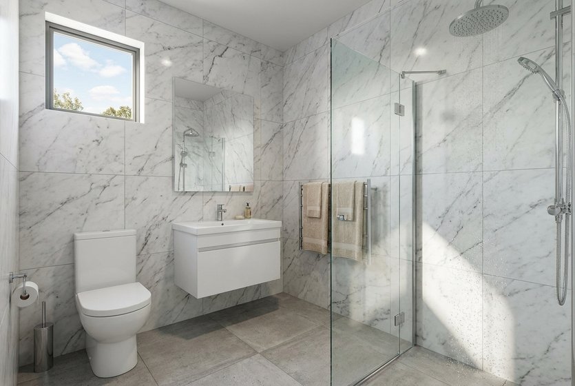 Mid-century bathroom