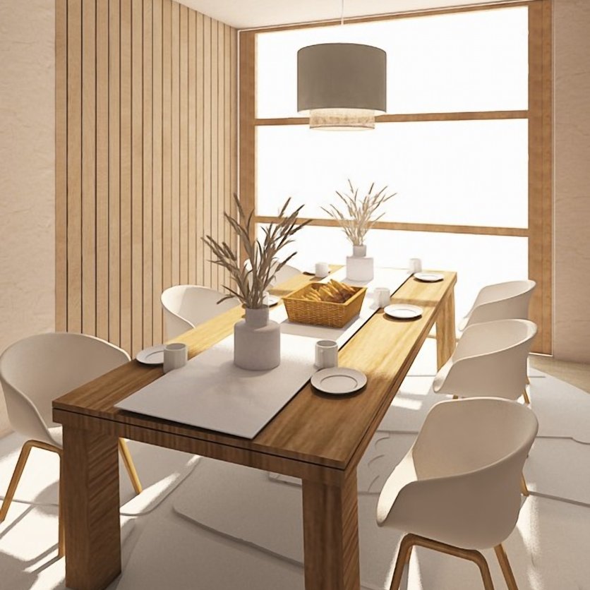sala da pranzo in stile Tradizionale