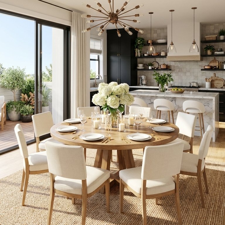 Scandinavian dining room