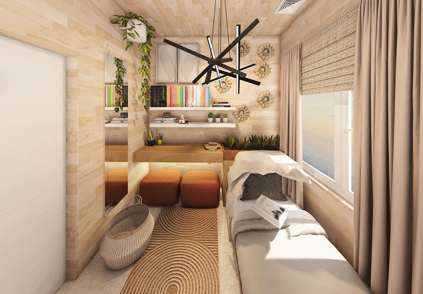 Traditional bedroom