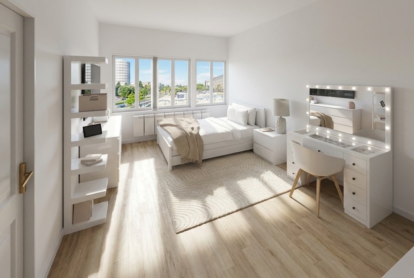 Traditional bedroom