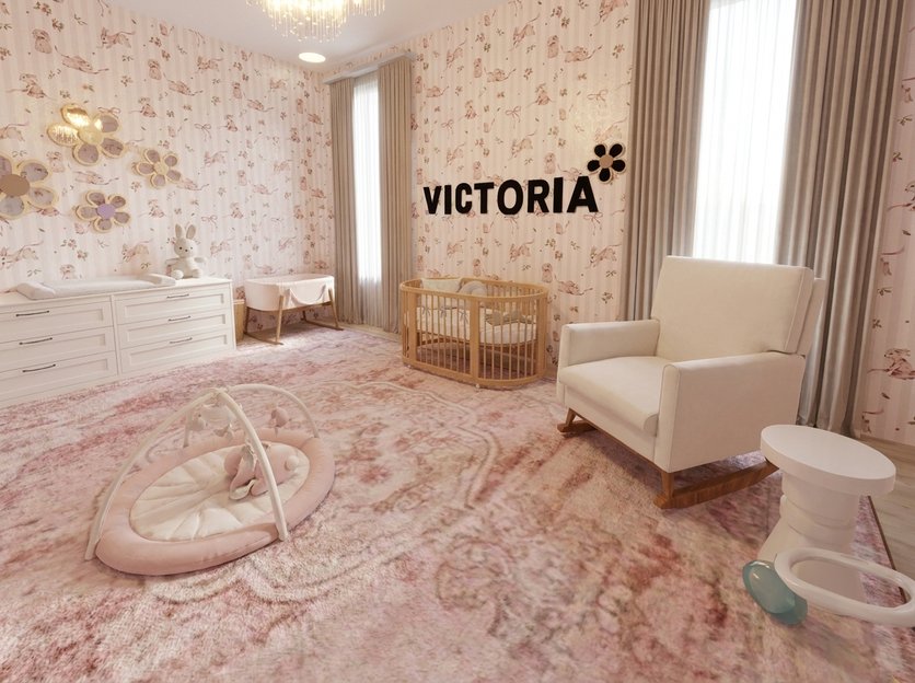 Minimalist kids room