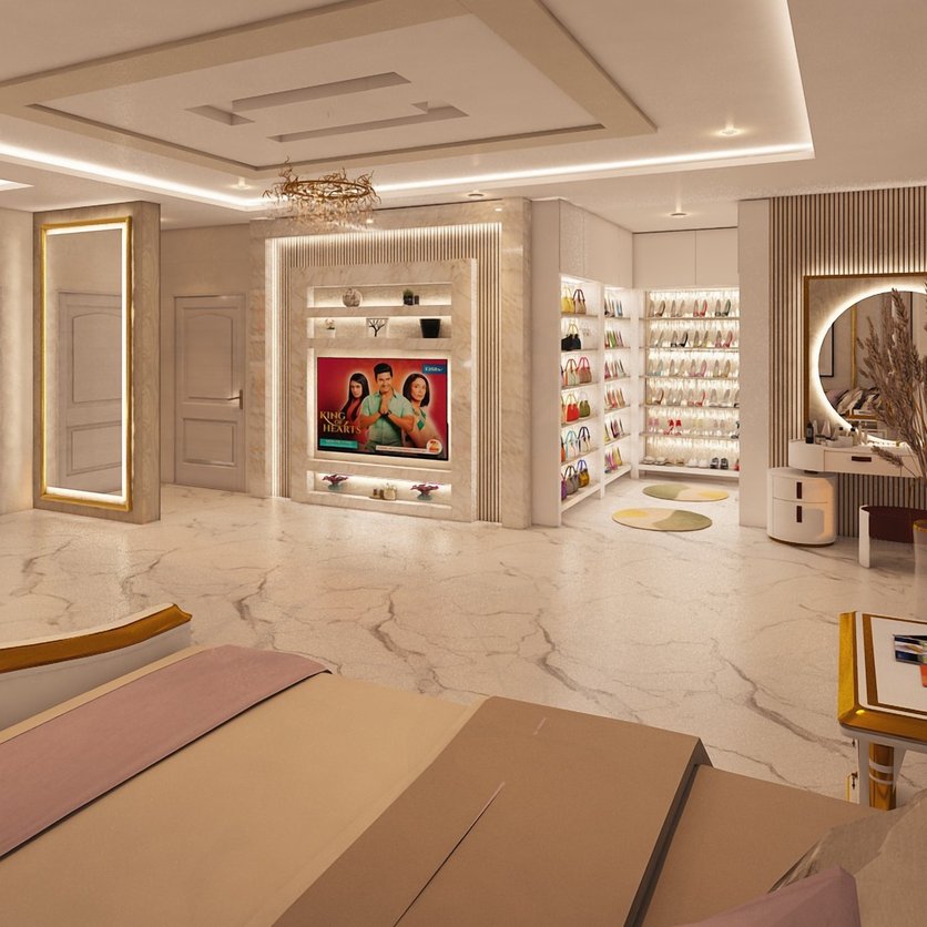Traditional bedroom