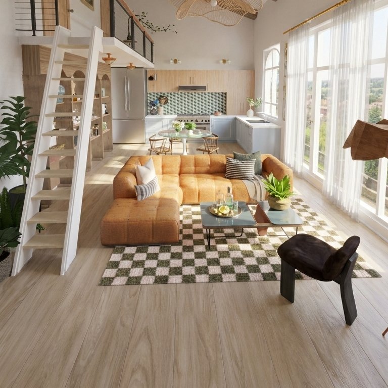 Boho living room