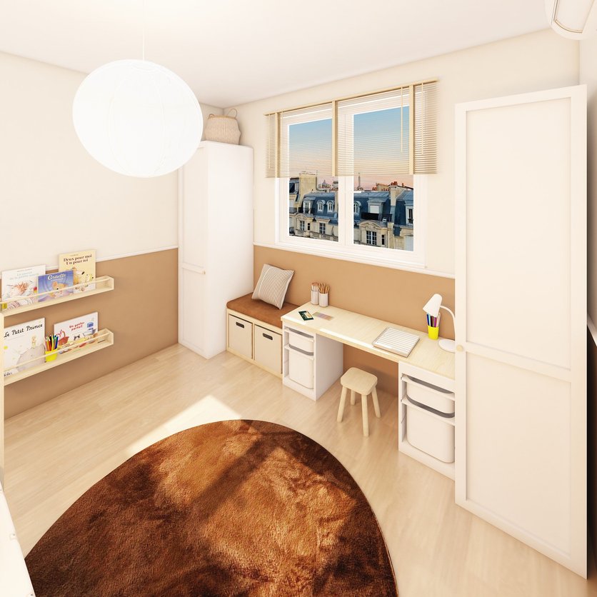 Traditional kids room