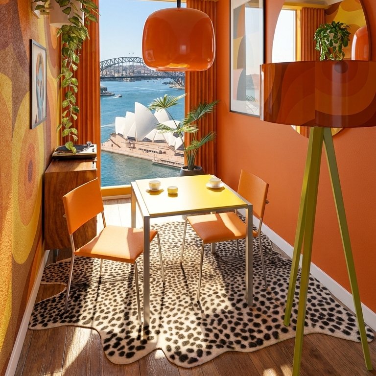 Retro dining room