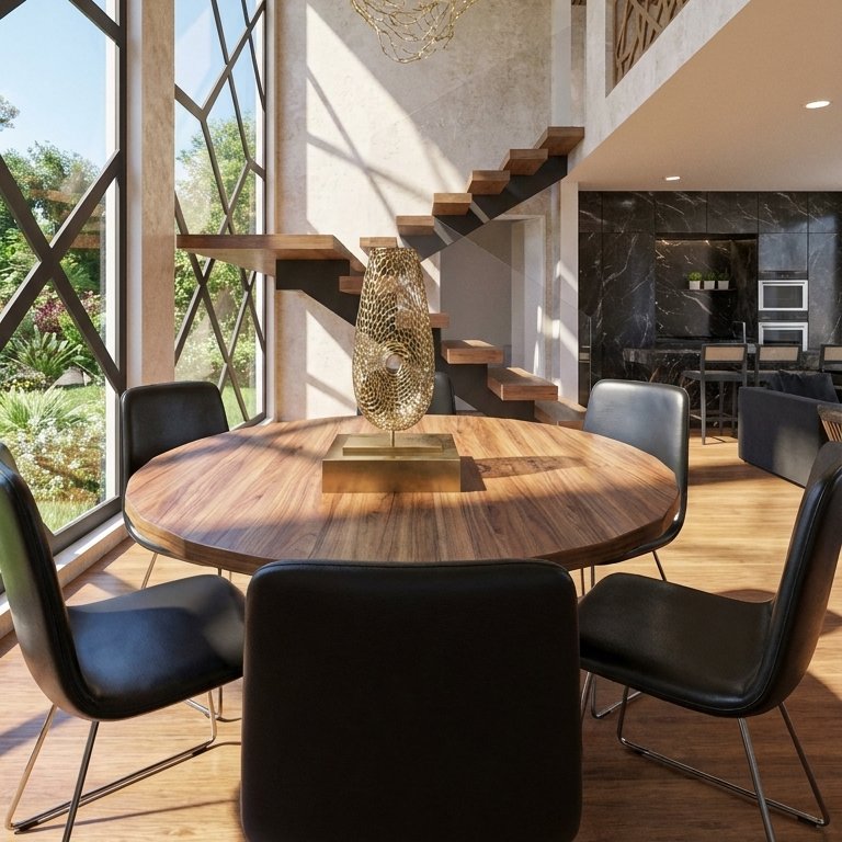 Esszimmer im Stil Mid-Century