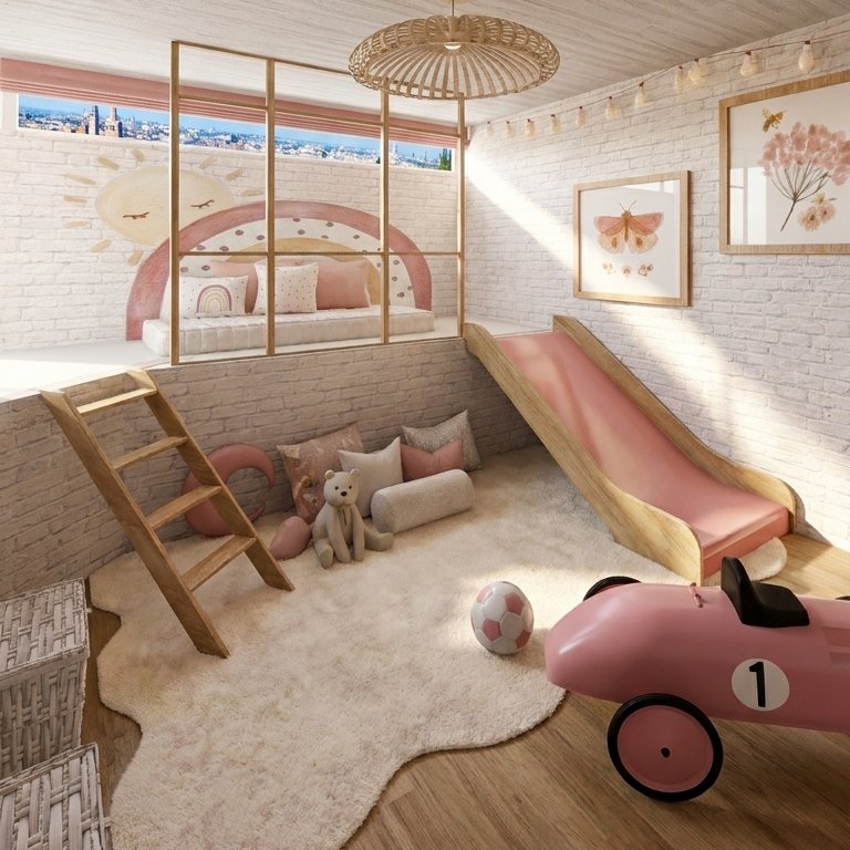 Traditional kids room