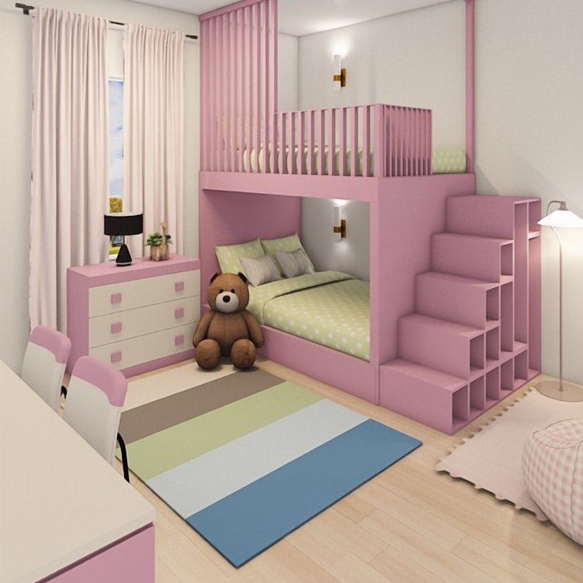 Kinderzimmer im Stil Boho