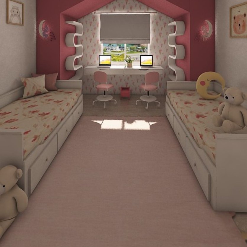 Traditional kids room
