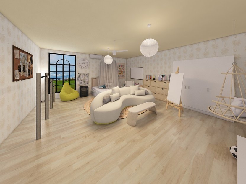 Kinderzimmer im Stil Boho