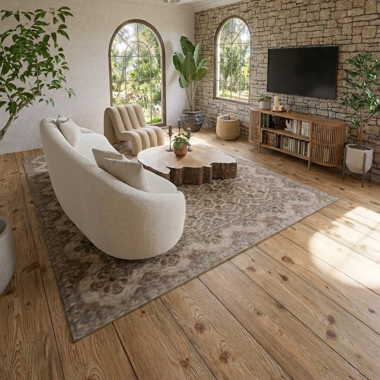 Boho living room