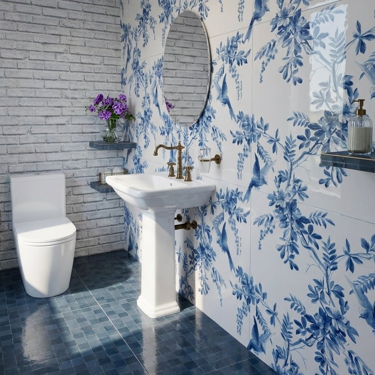 Traditional bathroom