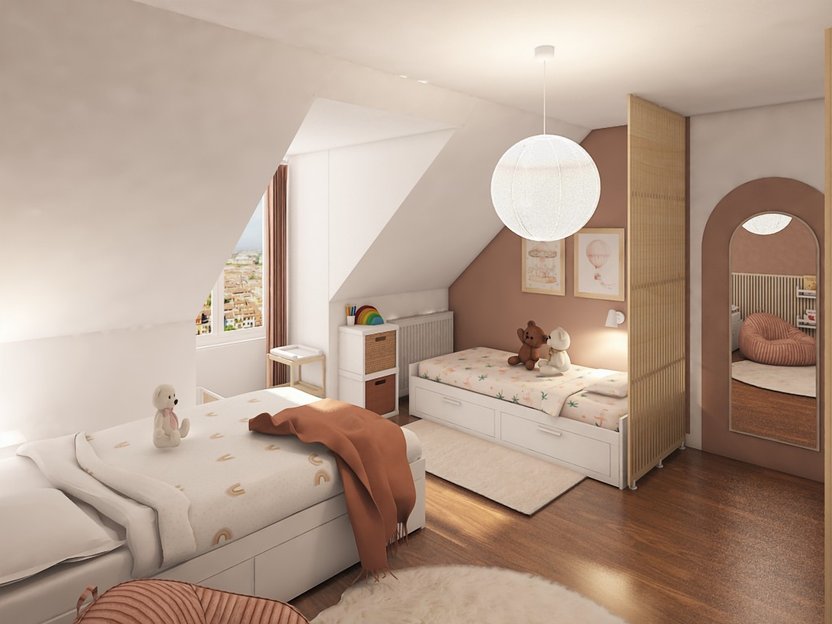 Traditional kids room
