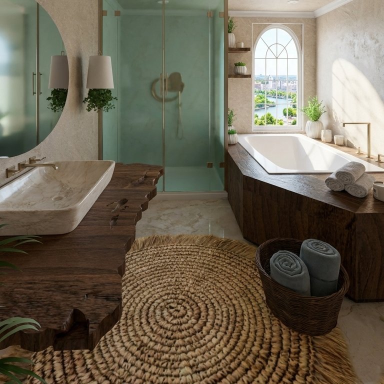 Boho bathroom