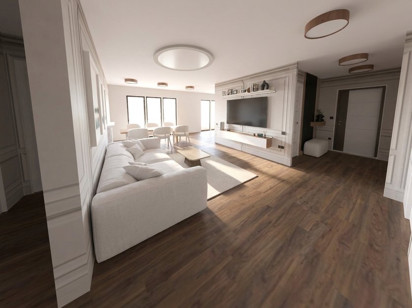 Traditional living room