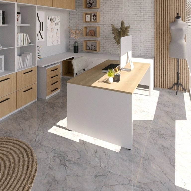 Scandinavian home office