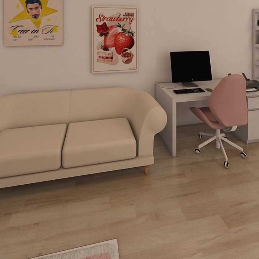 Scandinavian home office