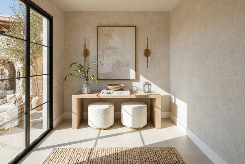 Mid-century living room