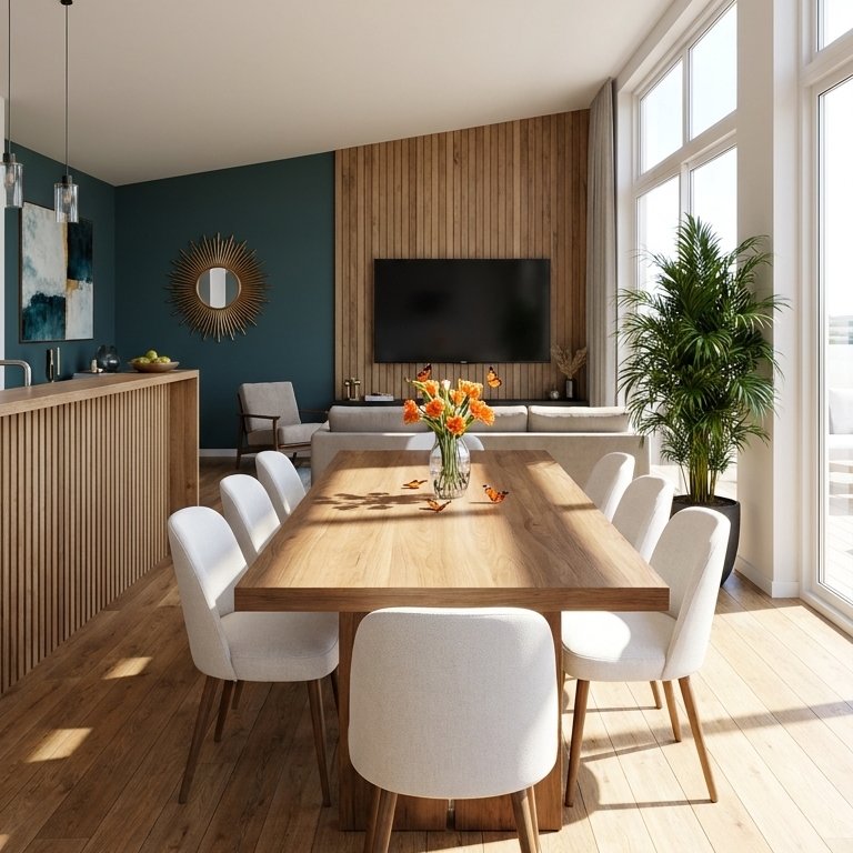Scandinavian dining room