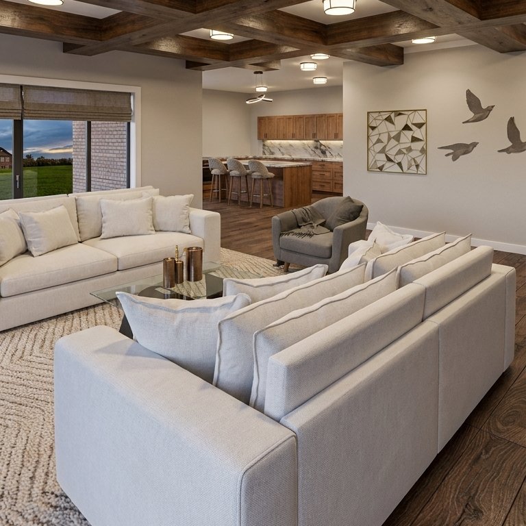 Traditional floor plan