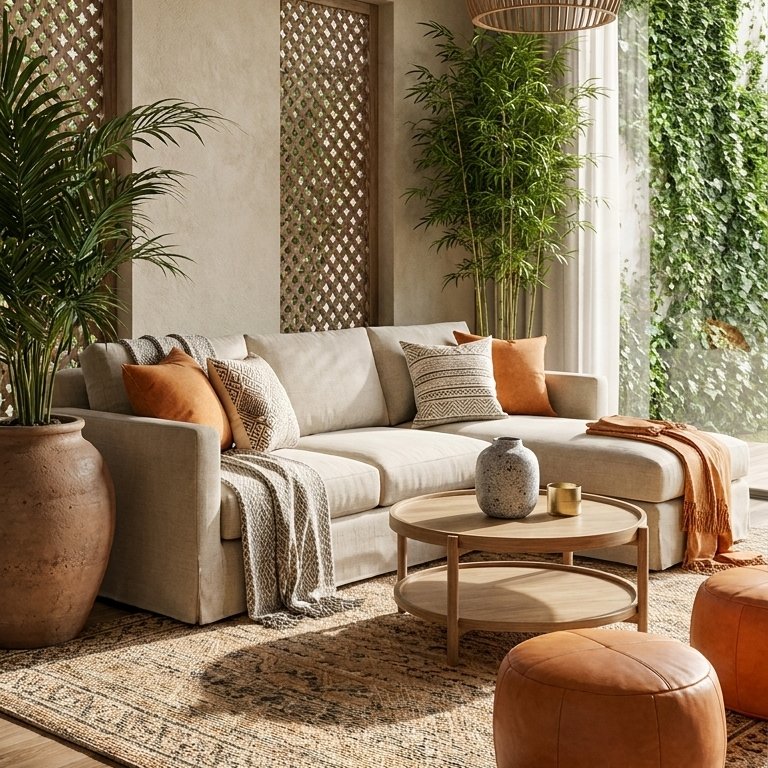 Boho living room