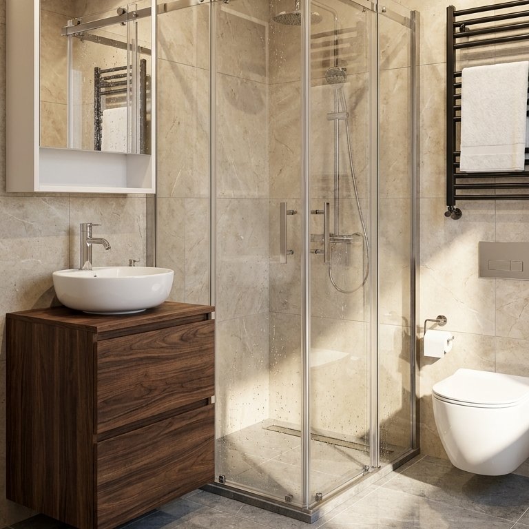 Traditional bathroom