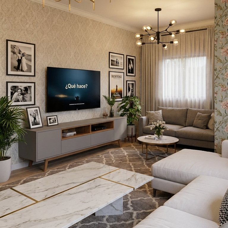 Traditional living room