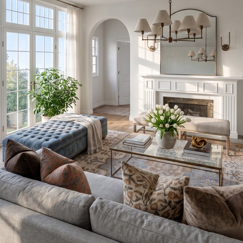 Traditional living room