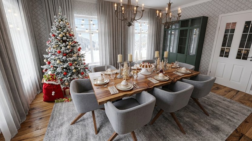 Traditional dining room