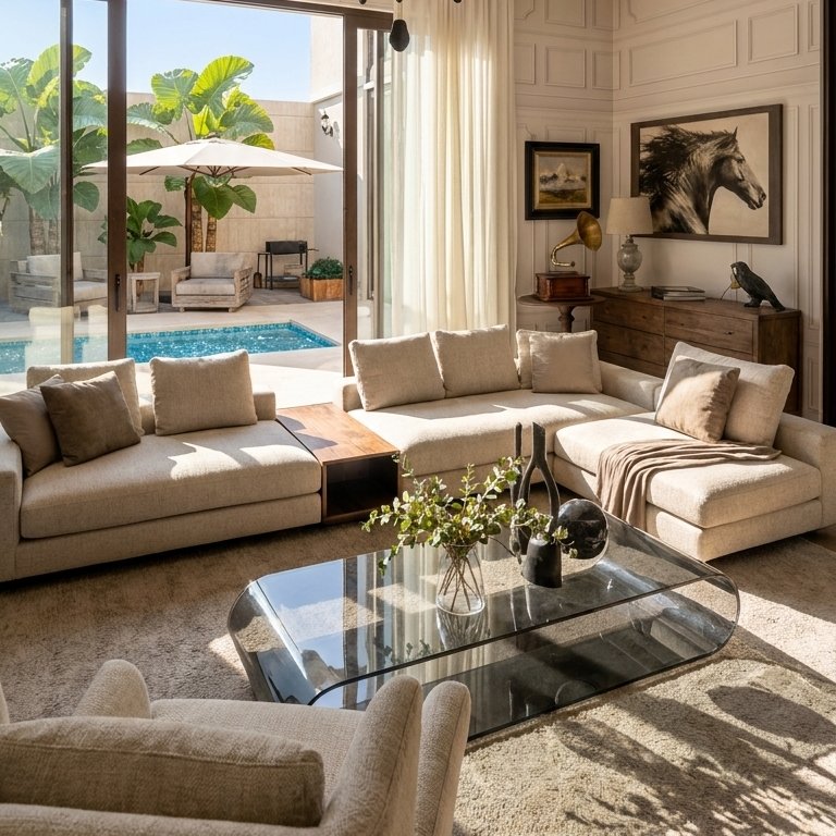 Traditional living room