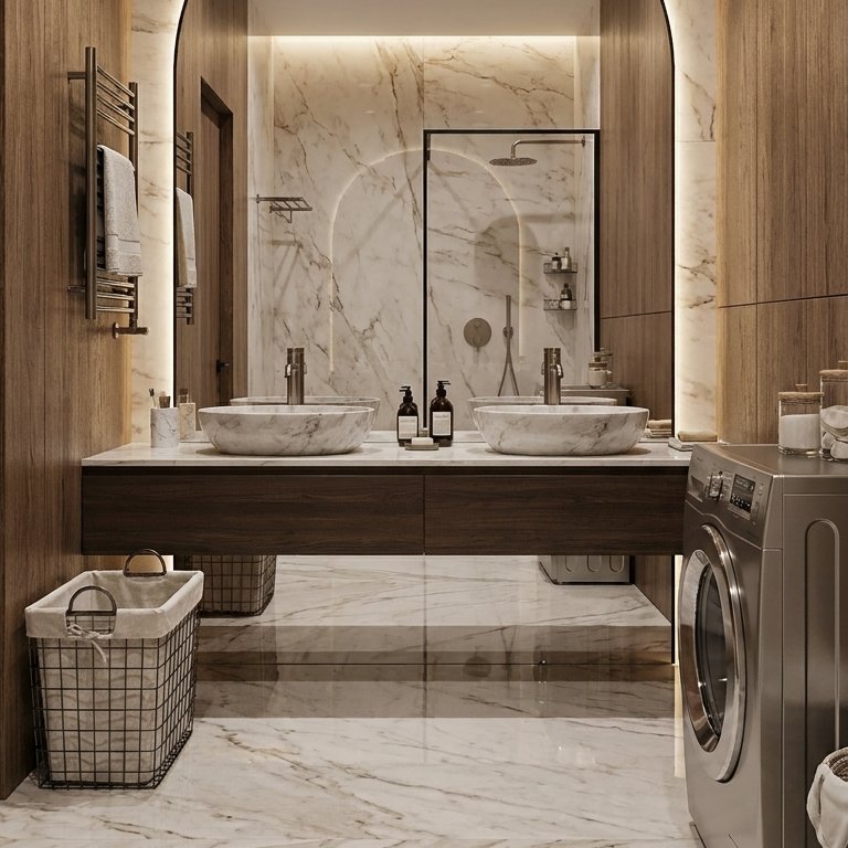 Traditional bathroom