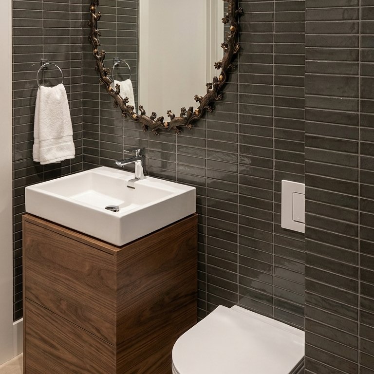 Mid-century bathroom