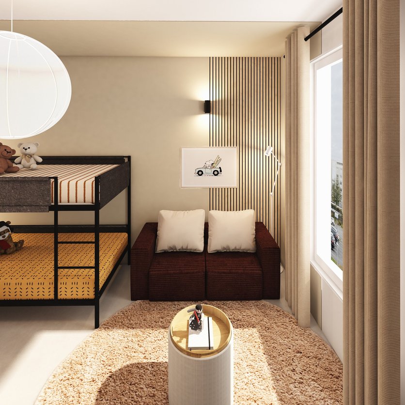 Scandinavian kids room