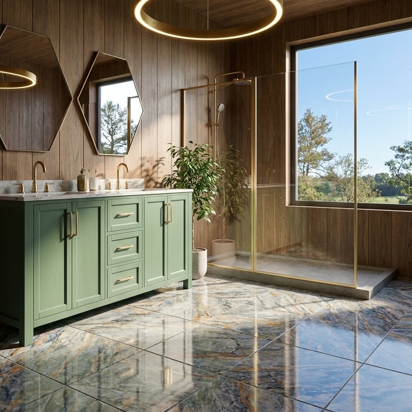 Traditional bathroom