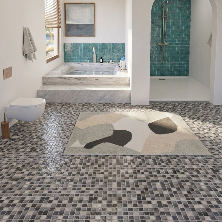 Mid-century bathroom