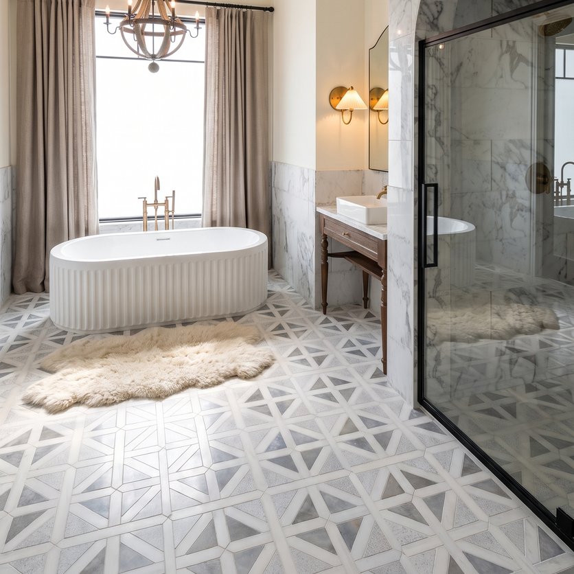 Traditional bathroom