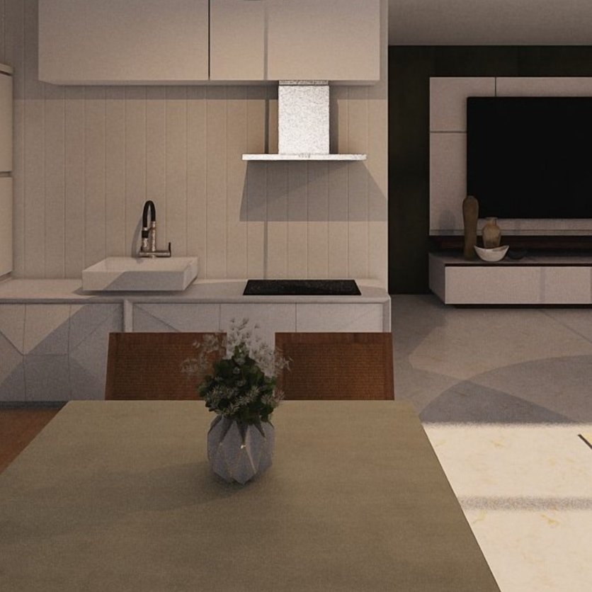 Mid-century kitchen