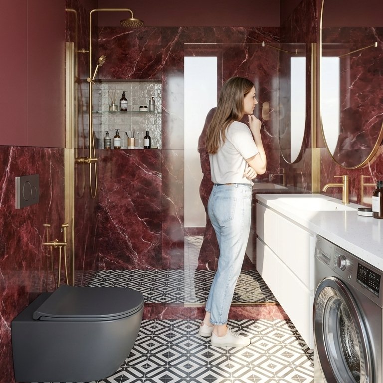 Contemporary bathroom